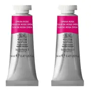 2x Winsor & Newton 14ml Professional Watercolour Artist Paint Opera Rose S2