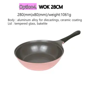 韓國 NEOFLAM 電磁爐 鑄鐵 不沾平底鍋 炒鍋 Any Ecolon 20cm - 28cm