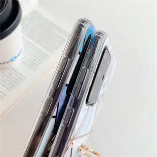 ⭐️三星Note8 Note9 Note10+拼接大理石指環支架保護套  幾何閃粉S7 Edge S8+防摔手機殼