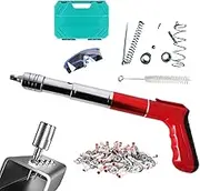 Air Nailer, Portable Air Nailer - Brad Compact Nailer | Manual Nail Machine with 100 Nails, 5 Gears, Wall Fixing Tool for Nails for Nail