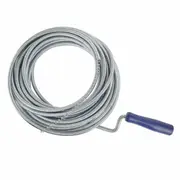 5 metre Drain Cleaner Sink Shower Bath Unblocker Plunger Pipe Waste Rod