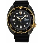 SEIKO ProspeX SRPD46K1 Black Turtle Automatic Watch Diver's 200m Ion plated 4R36