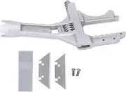 Adjustable Wrench, Heavy Duty Plumbers Wrench, Aluminum Alloy Large Opening Multifunctional Hand Tool for Tight Spaces, Ideal for Sink and Pipe Repairs, 22.9 x 11.6 x 3 cm