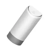 Round Car Trash Can Garbage Dust Case Rubbish Bin Auto Organizer Storage Box D