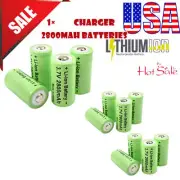 16340 Battery CR123A Rechargeable Batteries USA