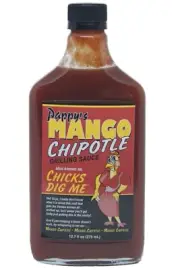 Pappy's Chicks Dig Me Mango Chipotle Grilling Sauce 375ml
