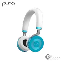 在飛比找PChome24h購物優惠-Puro JuniorJams 無線兒童耳機-薄荷藍