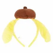 Harmony Land Sanrio Characters Ears Headband Pompompurin Yellow Brown Japan New