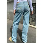 🇮🇹SUBDUED 低腰刺繡牛仔長褲 LOW WAIST JEANS WITH EMBROIDERY