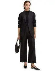 [Oxford] Lola Linen Jacket in Black