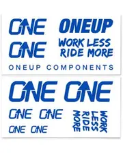 OneUp Handlebar Decal Kit Blue