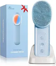 Fabludo Face Scrubber Facial Cleansing Brush, IPX7 Waterproof Rechargeable Face Brush