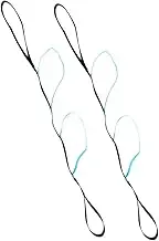BESTOYARD 2pcs Leg Lifter Strap: Hand Grip Rigid Foot Lifter Elderly Webbing Walking Aid Strap After Surgery Recovery