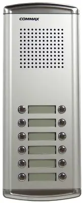 COMMAX 12-Buttons Audio Intercom Door Panel for Apartment DR-12AM