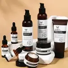 Korean Red Ginseng Skin Care Set of 8 Anti-Aging Skincare Routine Serum, Toner,