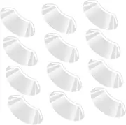 FRCOLOR Makeup Eye Shields 100pcs Hair Cutting Visor Hair Salon Eye Shields Face Mask