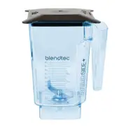 Blendtec 40-645-01 90 oz WildSide™ Jar w/ Black Hard Lid & 4" Wingtip Blade