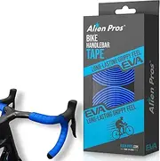 Alien Pros Bike Handlebar Tape EVA (Set of 2) Blue - Enhance Your Bike Grip with These Bicycle Handle bar Tape - Wrap Your Bike for an Awesome Comfortable Ride (Set of 2, Blue)