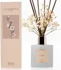 Cocorrína Reed Diffuser Set, 6.7 oz Clean Linen Flower/6.7 Ounce/1pack, White