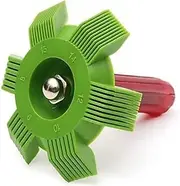 Car Radiator Radiator Universal Car A/C Radiator Fin Repair Comb Cooler Air Conditioner Straightener Cleaning Tools For Auto Cooling System(Green)