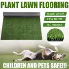 2x5M 15mm Artificial Grass Synthetic Turf Garden Green Plastic Plant Lawn Carpet