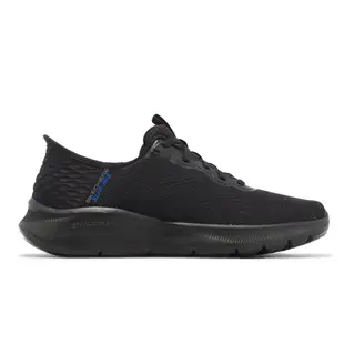 Skechers 休閒鞋 Equalizer 5 男鞋 黑 藍 瞬穿科技 Slip-Ins 記憶鞋墊 健走鞋 232460BKBL