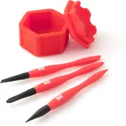 Sili Glue Pod and 3 Sili Micro Glue Brushes with Multi Purpose Sealable Lid/G...