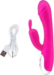 Vibrator Rabbit Vibrators Vagina G Spot Clitoris 7+7 Vibrations Dildo Sex Toys For Women Adult Masturbators