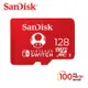 【SanDisk 晟碟】128G 任天堂 Switch 專用記憶卡,原廠永久保固