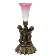 Meyda Tiffany 12608 12" Tall Novelty Table Lamp - Copper