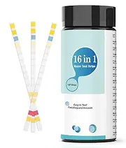 Drinking Water Test Kit - Professional Home Water Quality Testing, 16-in-1 Test Strips | Easy-to-Use Water Hardness, pH, Chlorine, Lead, Detection Kit for Tap and Well Water​​