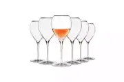 Oneida KAREN MACNEIL FLAVOR FIRST Set of 6 Crisp & Fresh Wine Glasses - New