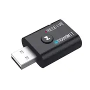 2 in 1 USB Bluetooth-Compatible Adapter Wireless PC Laptop TV Car Headset