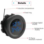 12-24V LED Panel Digital Voltage Volt Meter Display Voltmeter Motorcycle Car