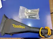 Dustless Dustbull attachment for cutoff saws