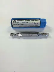 Sossner 5320400 5/16" 3-Flute, Double End, Cobalt Endmill , New