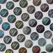 1700pcs 0.39 inch QC Passed Tamper Proof Stickers Silver High Security Tamper...