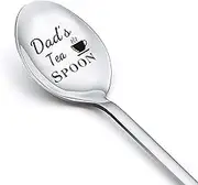Dad Father Day Gifts Spoon from Daughter Son Dad's Tea Spoons for Daddy Tea Lovers Gifts for Men Birthday Gifts for Dads Daddy from Kids Father Day Gifts for Papa Father Xmas Gift
