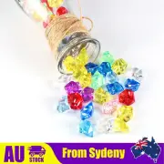 900x Mix Colours Fake Crushed Ice Rocks Ice Cubes Acrylic Vase Fillers Ice Cube