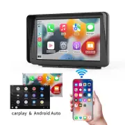 7 Inch IPS Touch Screen Car MP5 Player BT Stereo Android Auto Car Radio Carplay Dashcam DVD Audio System Build-in WiFi N