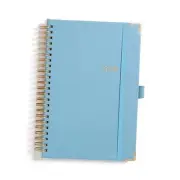 2025 Weekly and Monthly Planner Calendar, January 2025 5" x 8" Blue Haze- 2025