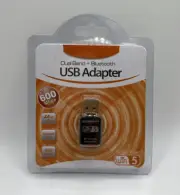 USB Dual Band Wifi AC 600mbps + Bluetooth Dongle Adapter