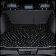 Car Boot Protector for Chery for Tiggo 7 8 Pro 3X Waterproof Leather Car Trunk Mat Car Trunk Mats(Black-A)