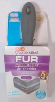 Hartz Groomer's Best Fur Fetcher De-Shedder Grooming Tool for Dogs of All Sizes