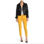 Tahari “Amelia” Button Fly Skinny Jeans
