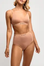 [Bonds] Bonds Women's Originals Wirefree Tee Bra in Blush Latte Size: 10 B 10 B Blush Latte