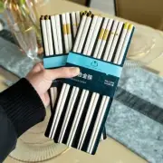 10 Pairs Japanese Chopsticks Sushi Sticks Reusable Chopsticks Set Healthy