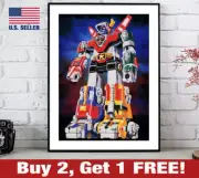 Voltron Poster 18" x 24" Print Classic Retro 80s Wall Art 4