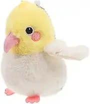 ULTECHNOVO Parrot Plush Keychain Pendant Cute Bag Charm for Adults Soft Plush Material Unique Design for Theme Parties Festive