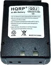 HQRP Battery Replacement for Icom IC-A3 IC-A3E IC-A22 IC-A22E CM-166 CM-166S BP-166 Two-Way Radio